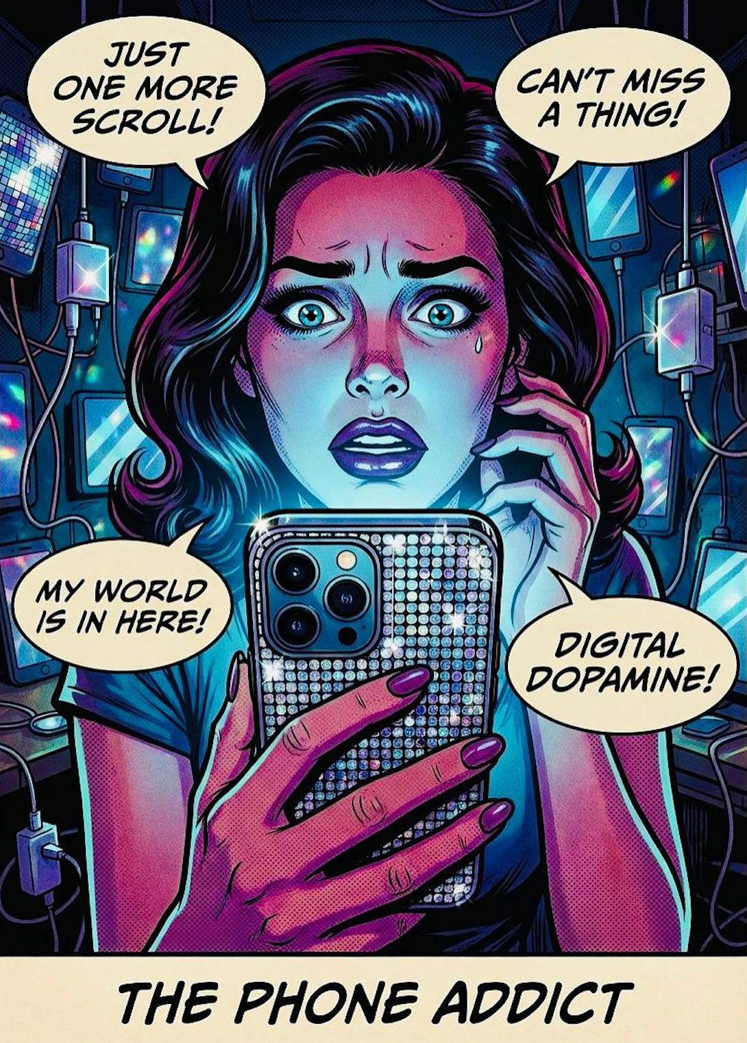 Disco Phone Addict