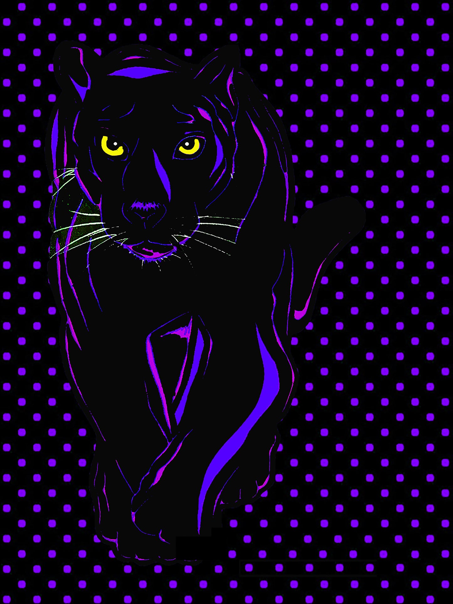 Black Panther - Fine Art Print