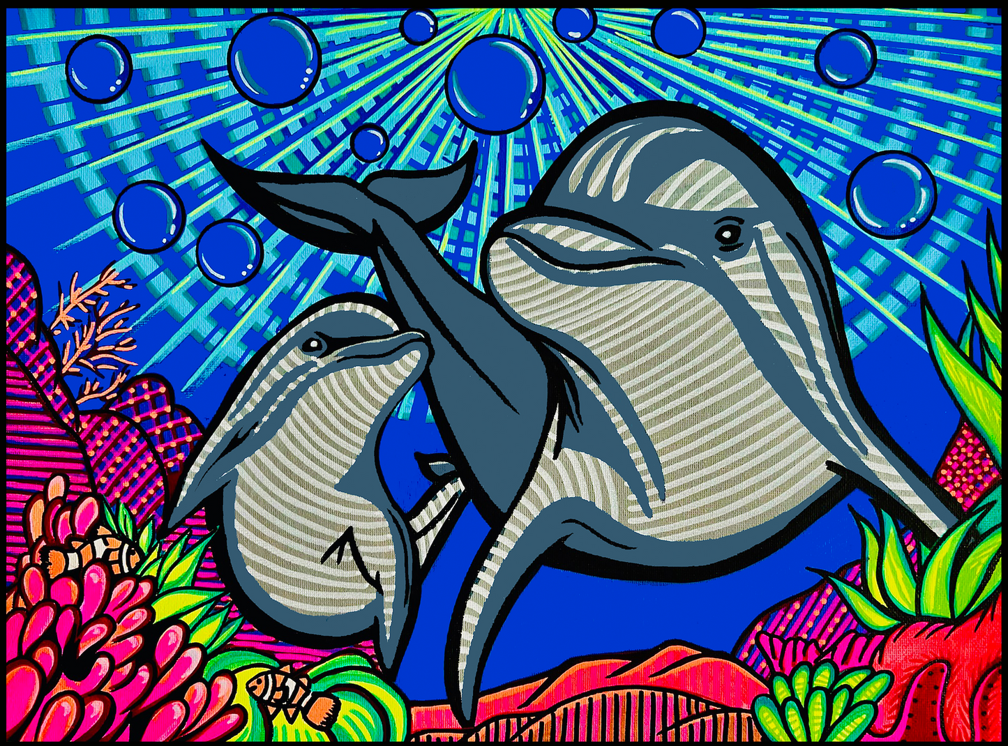 Dolphin - Fine Art Print