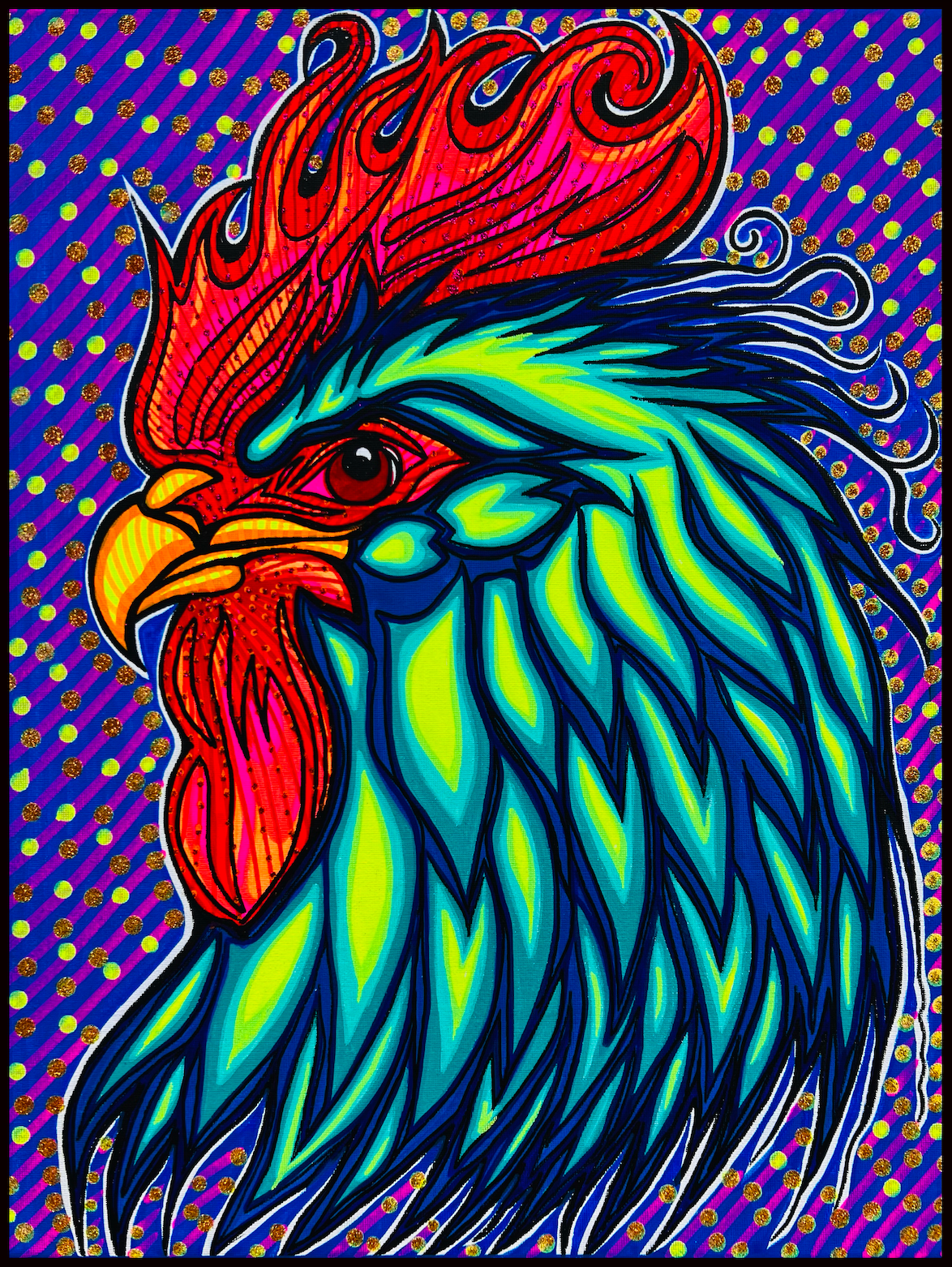 Rooster - Fine Art Print