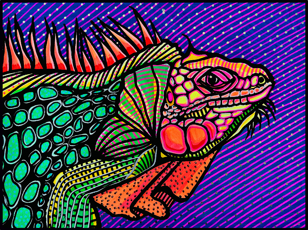 Iguana - Fine Art Print