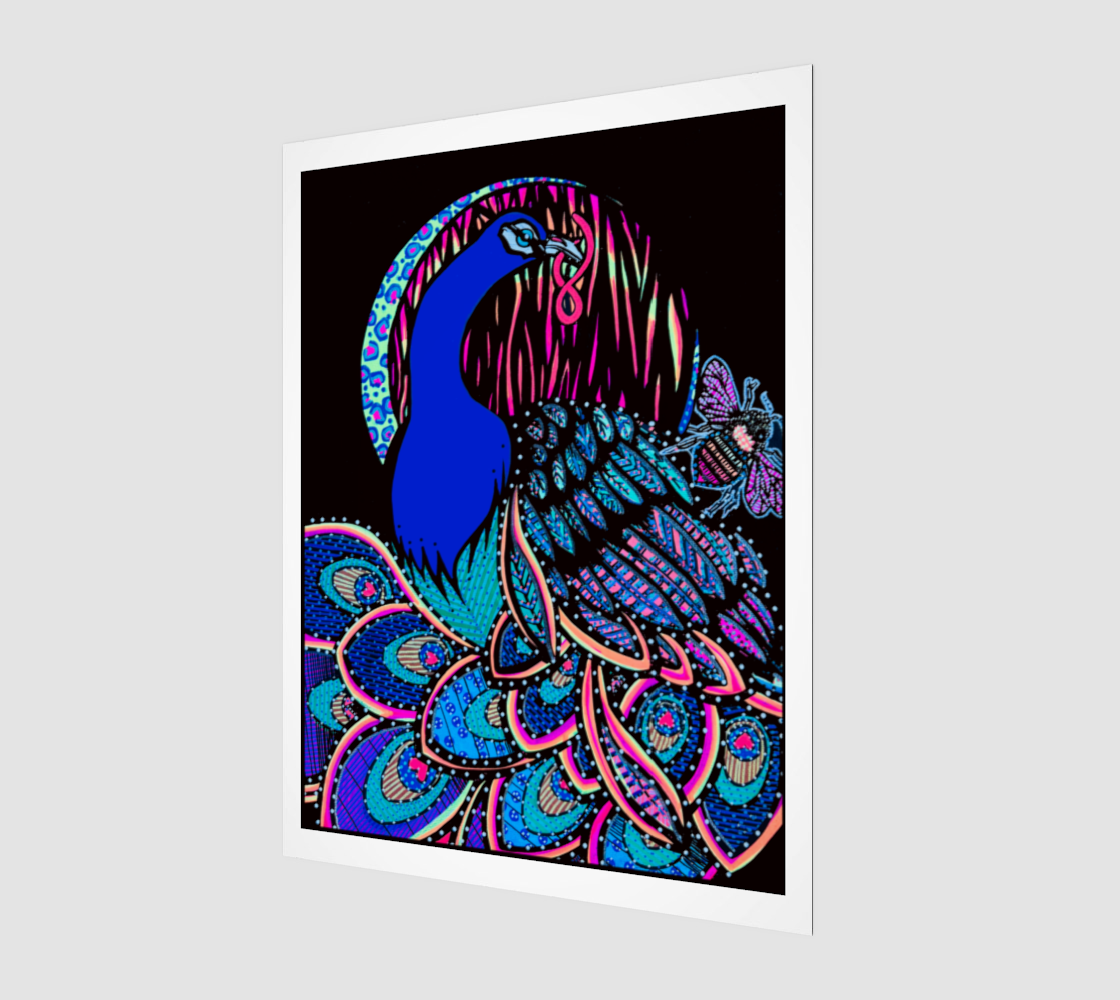 Peacock - Fine Art Print