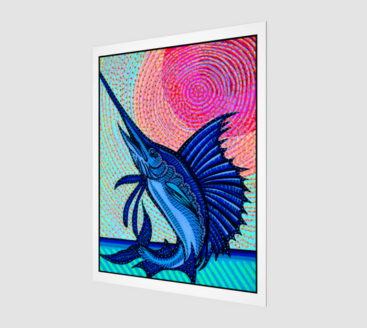 Sailfish - Fine Art Print