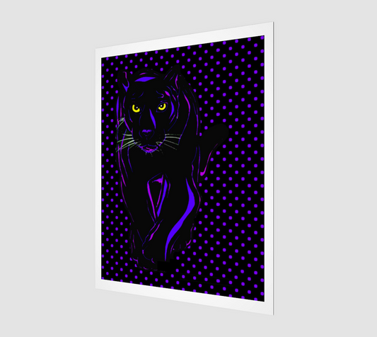 Black Panther - Fine Art Print