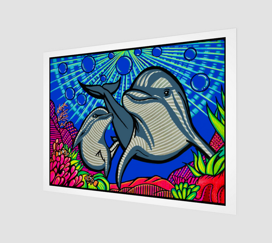 Dolphin - Fine Art Print