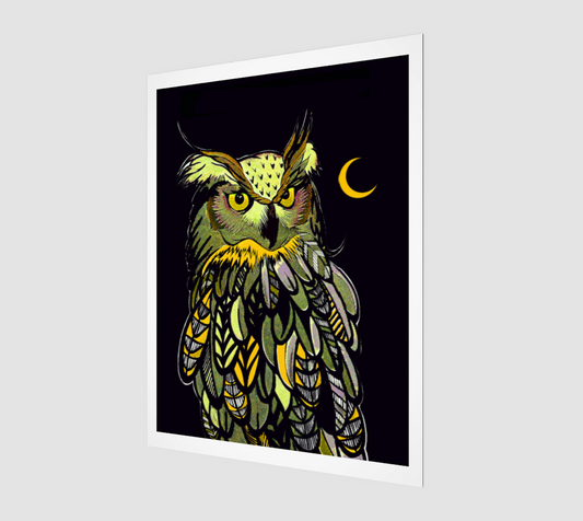 Owl - Fine Art Print