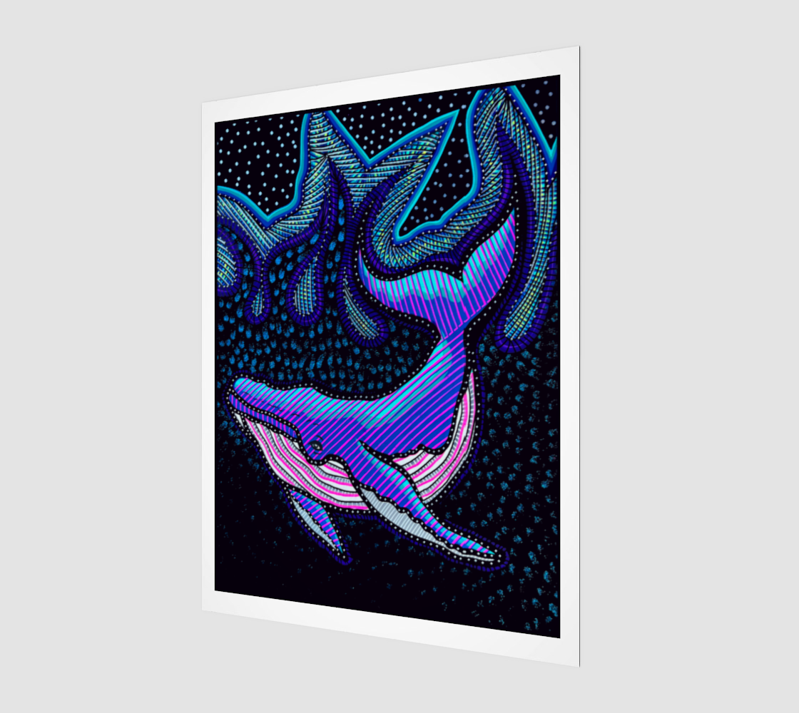 Whale - Fine Art Print