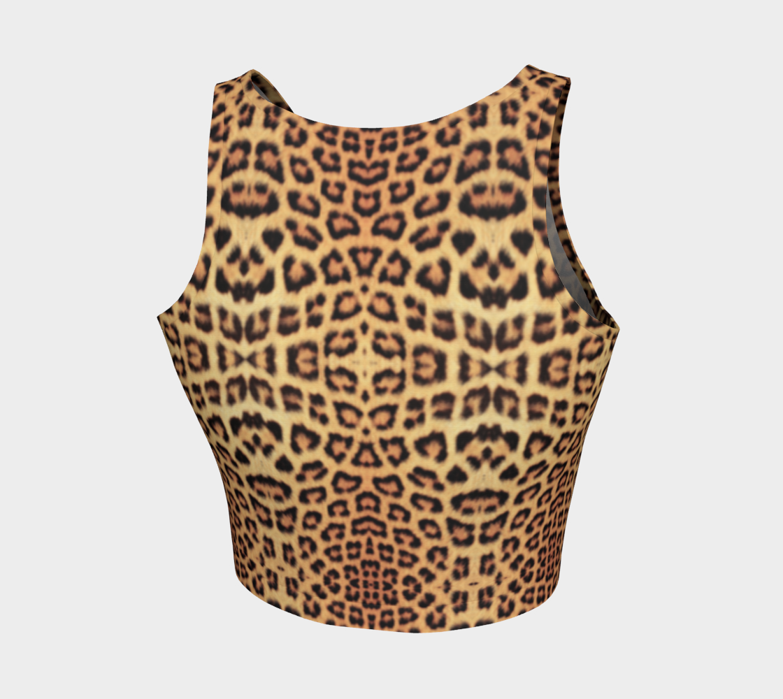 Leopard Crop Top