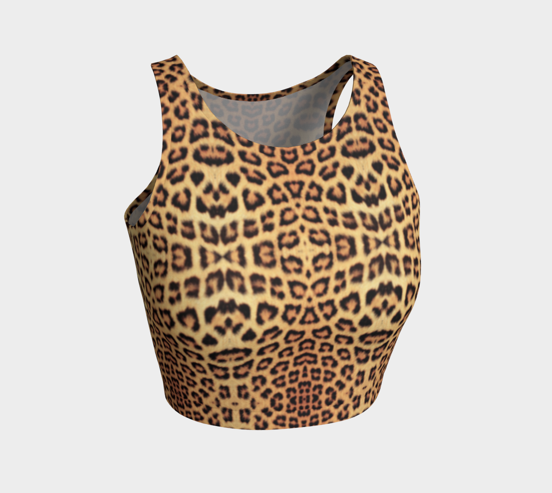 Leopard Crop Top