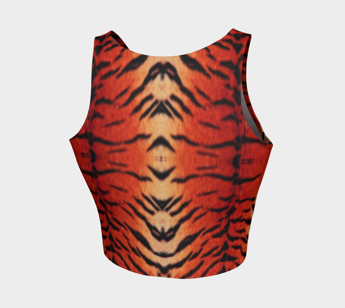 Tiger Queen Crop Top