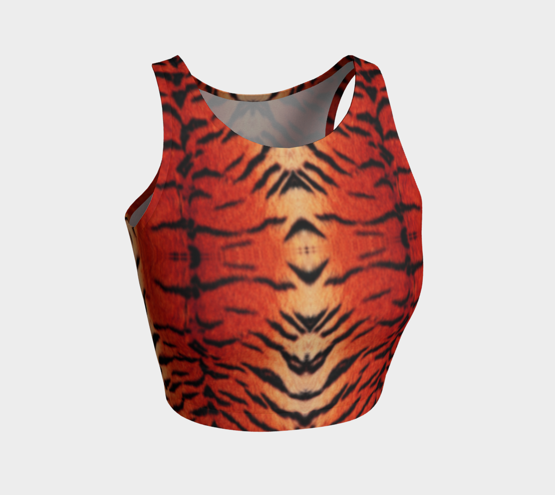 Tiger Queen Crop Top