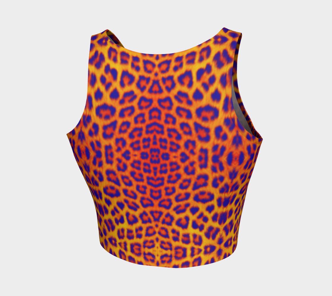 Bowie Leopard Crop Top