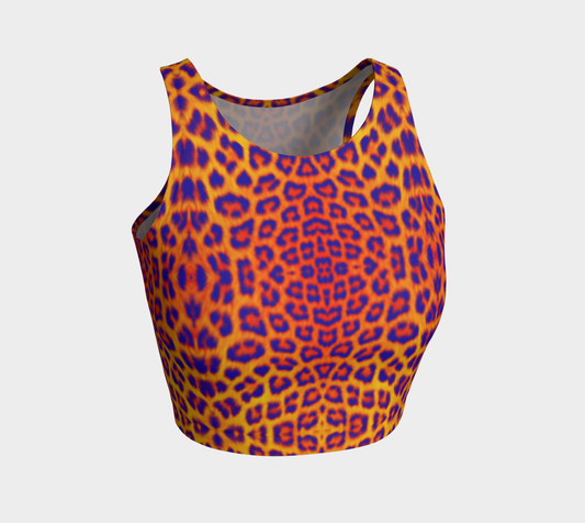 Bowie Leopard Crop Top