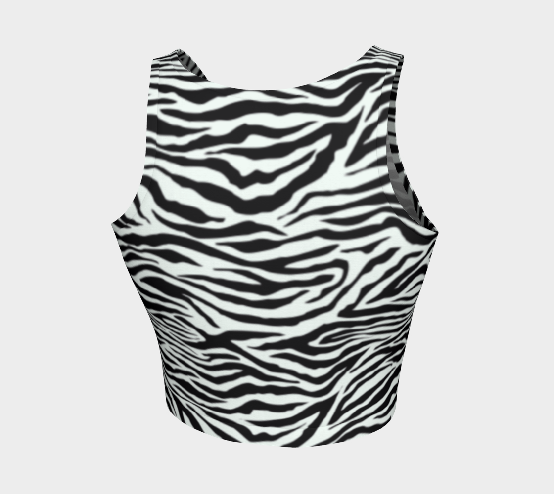 Zebra Crop Top