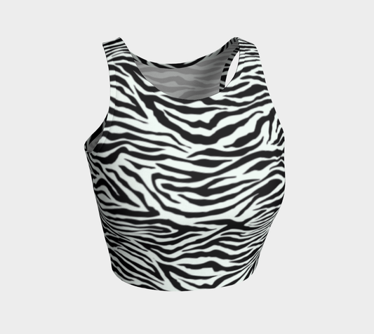 Zebra Crop Top