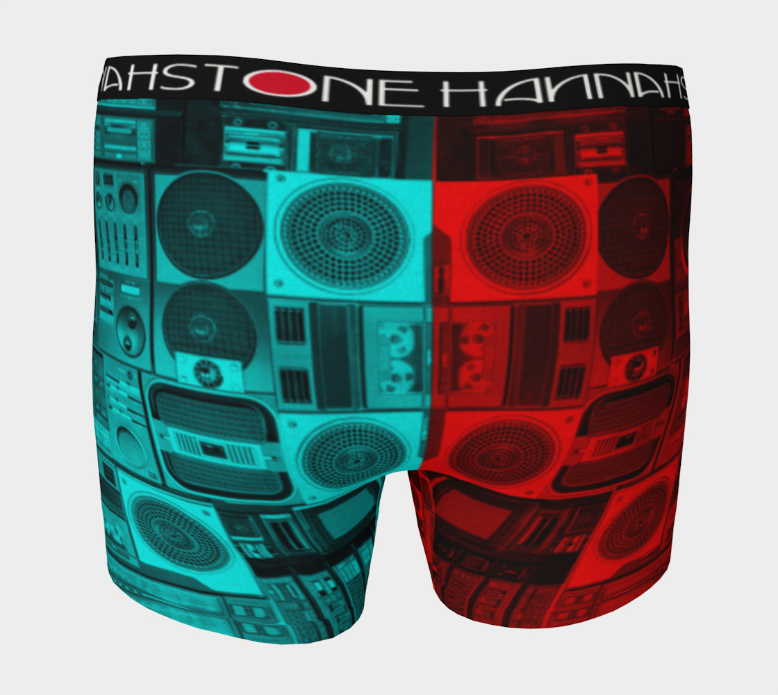 Ghetto Blaster 3D Boxer Briefs