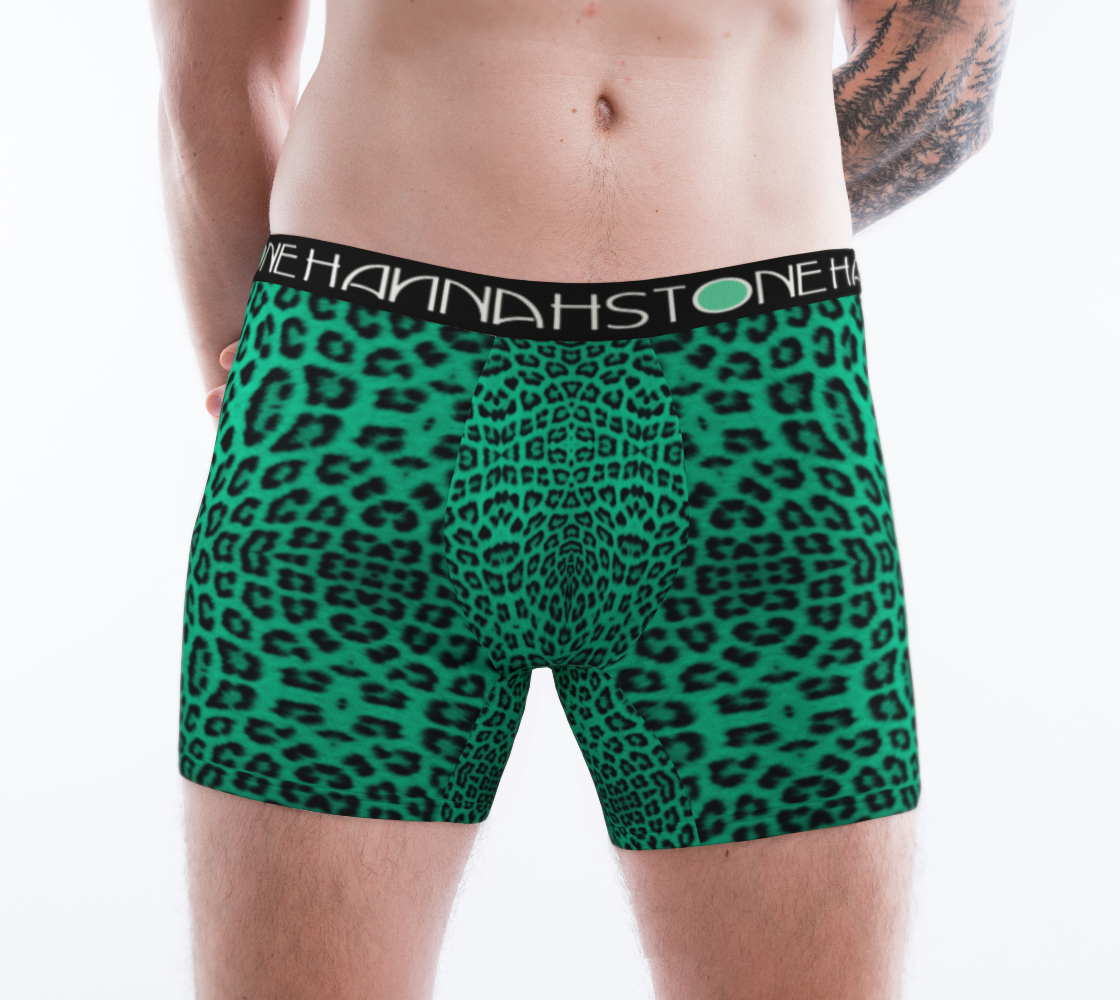 Leopard King Mint Boxer Briefs