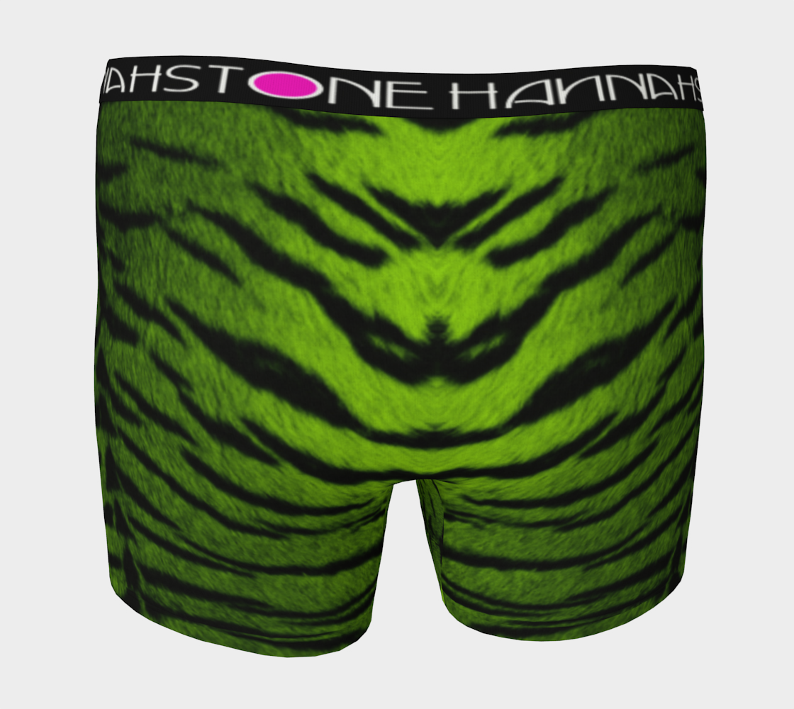 Tiger King Green Boxer Briefs