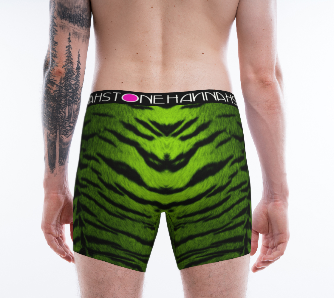 Tiger King Green Boxer Briefs