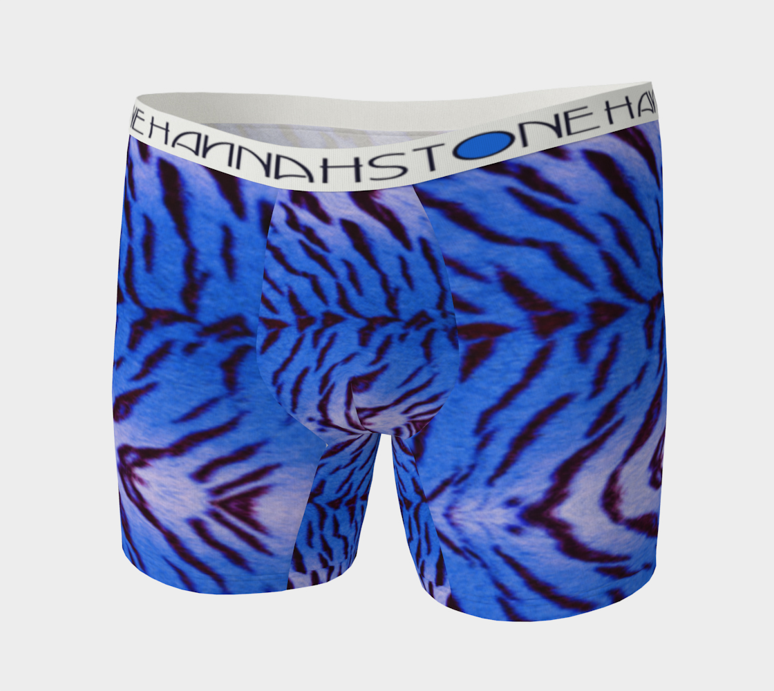 Tiger King Blue Boxer Briefs