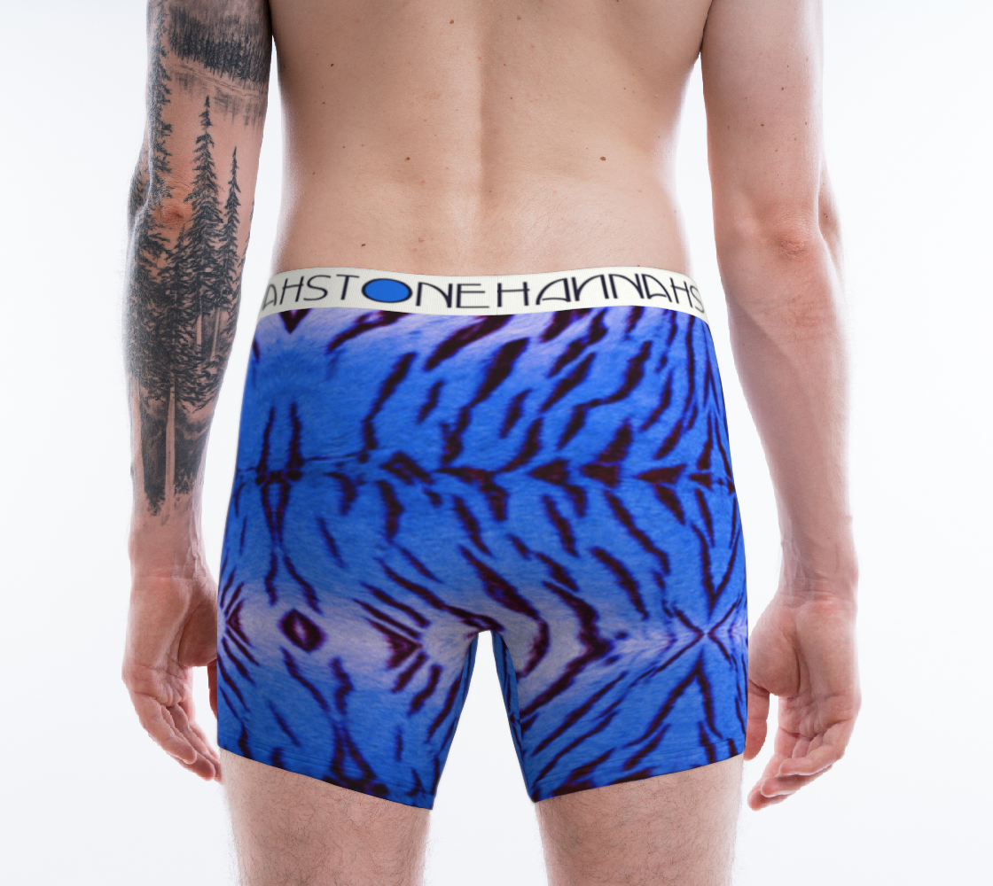 Tiger King Blue Boxer Briefs