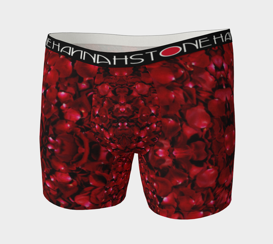 Red Rose Petal Boxer Briefs