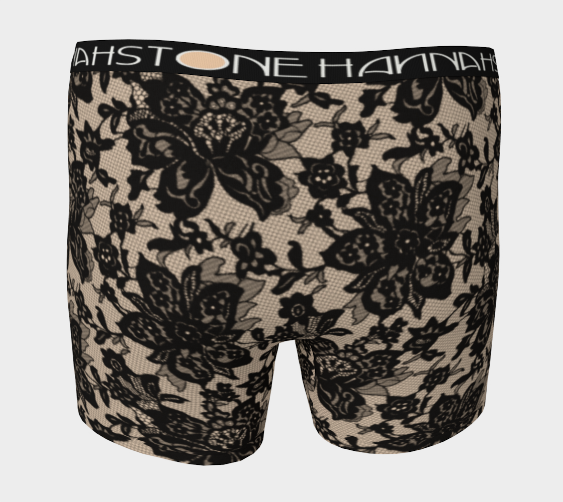 Black Lace Boxer Briefs