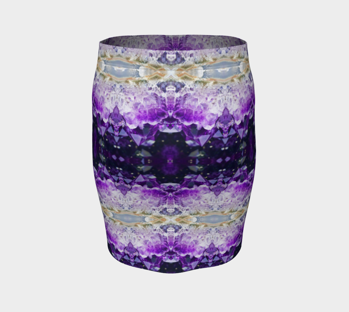 Amethyst Pencil Skirt