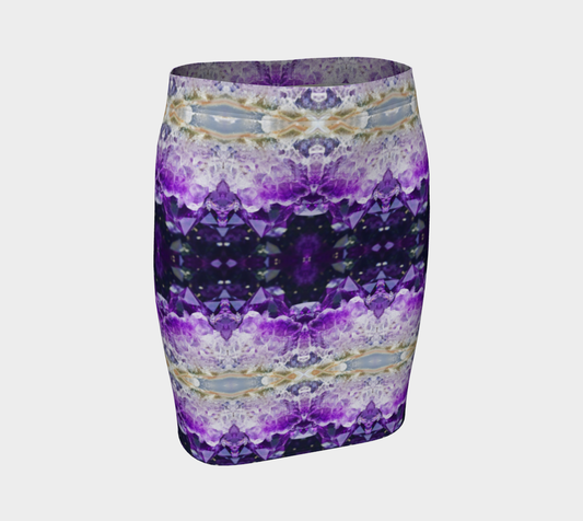 Amethyst Pencil Skirt