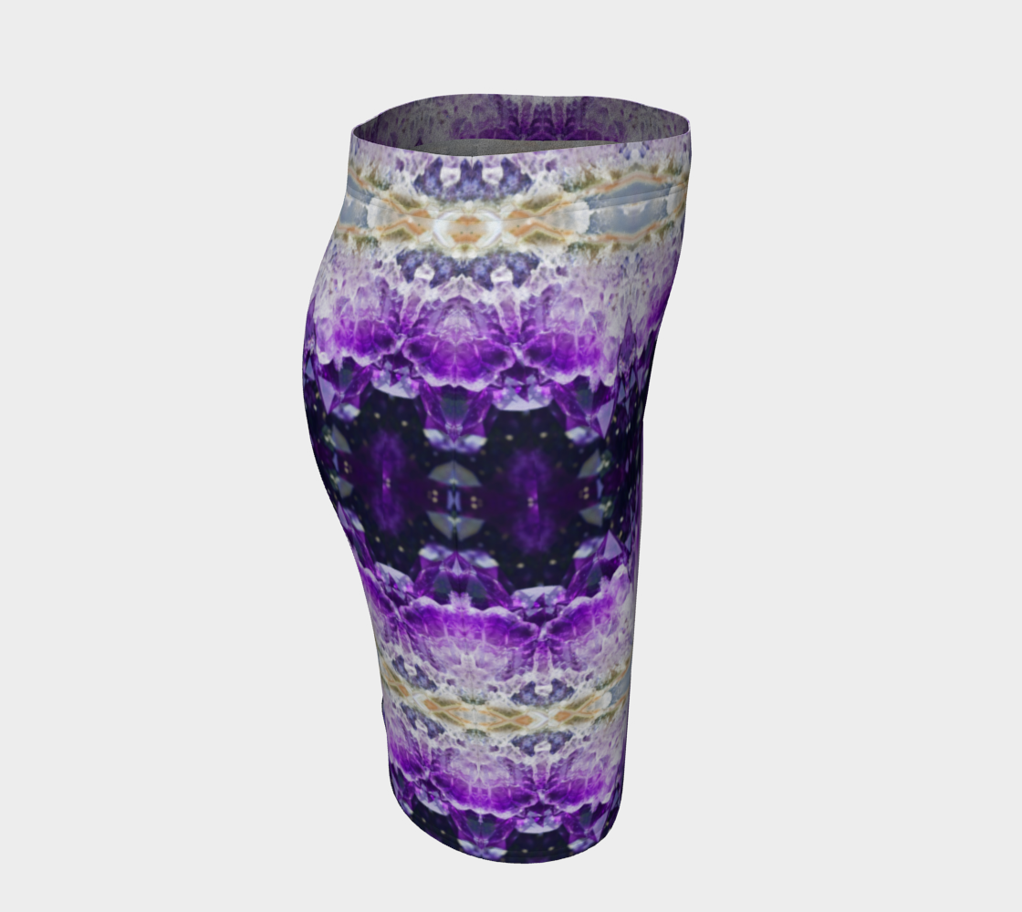 Amethyst Pencil Skirt