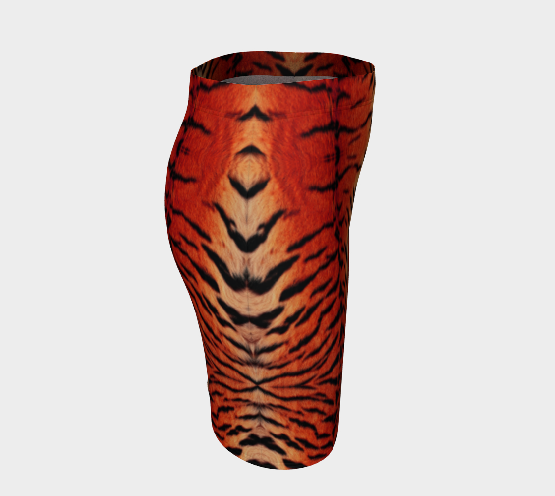 Tiger Queen Pencil Skirt