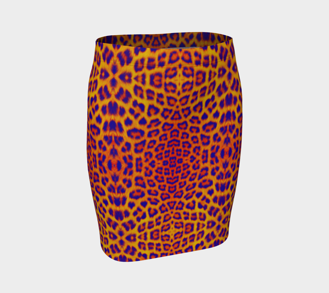 Bowie Leopard Pencil Skirt