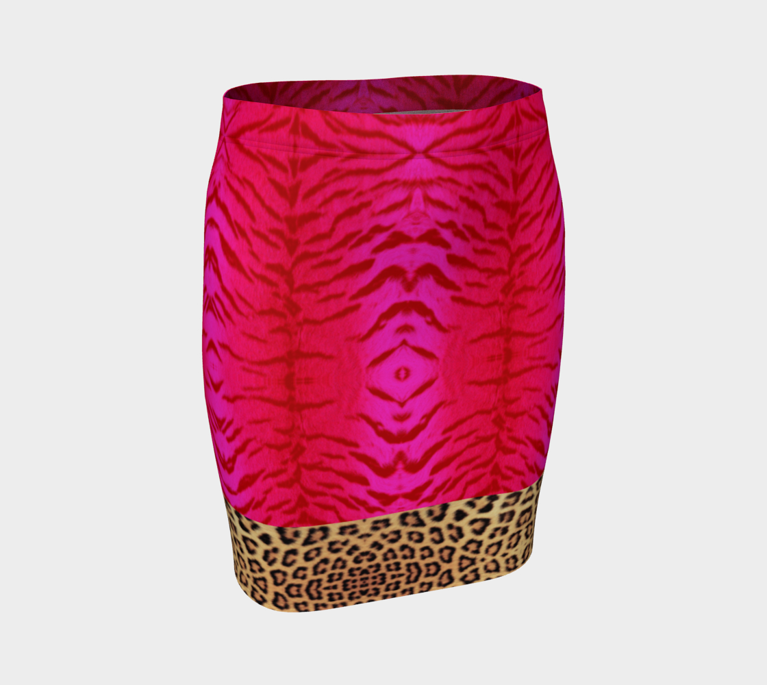 Savage Pink Pencil Skirt