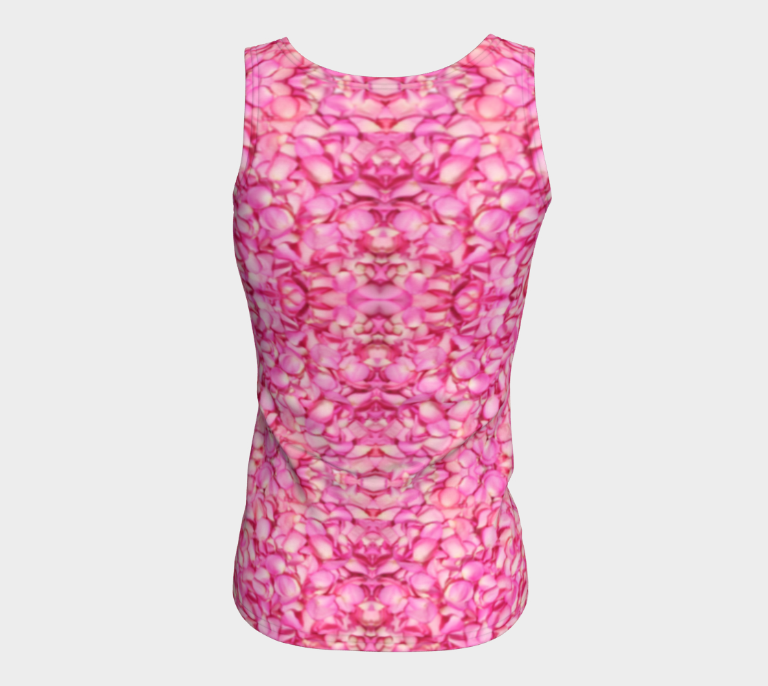 Pink Rose Petal Tank Top