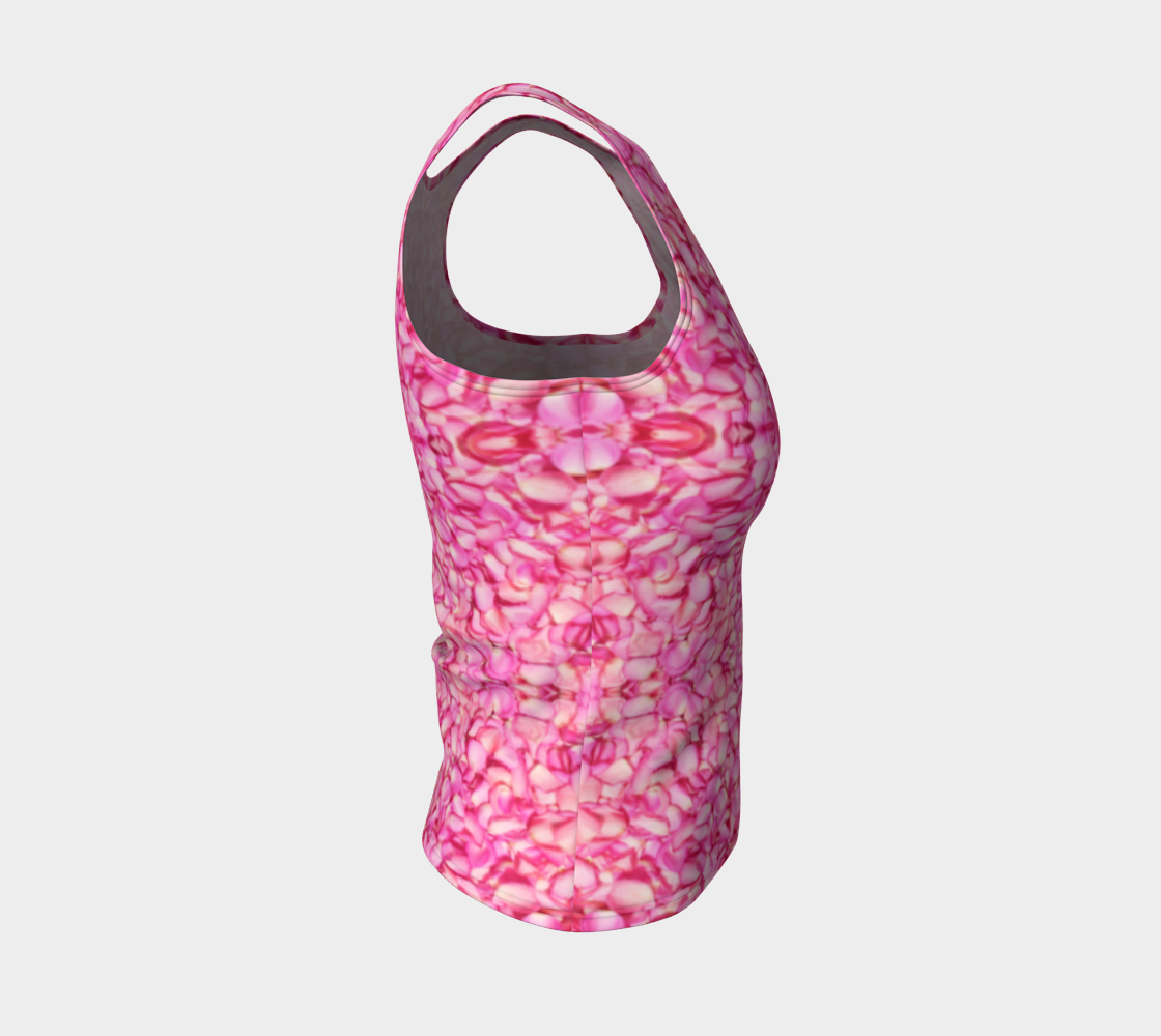 Pink Rose Petal Tank Top