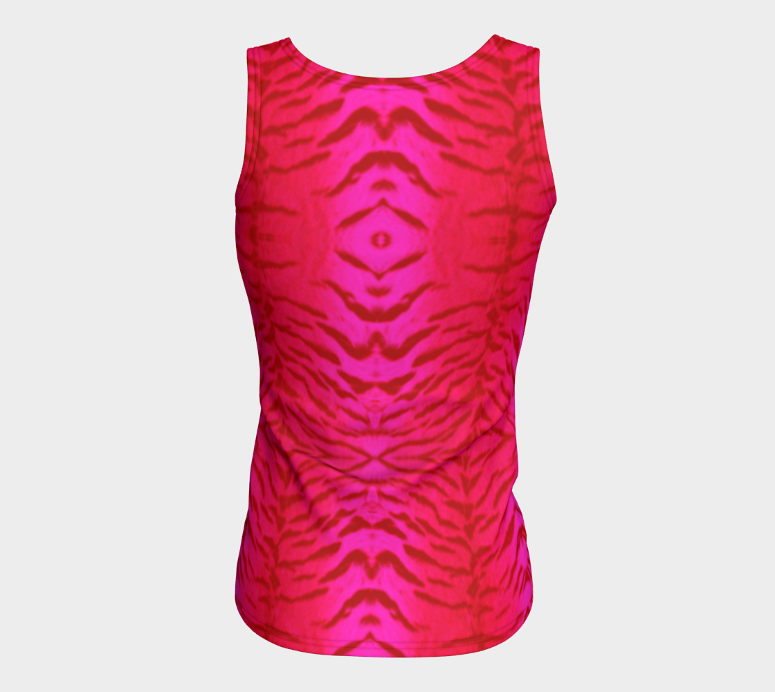 Tiger Queen Pink Tank Top