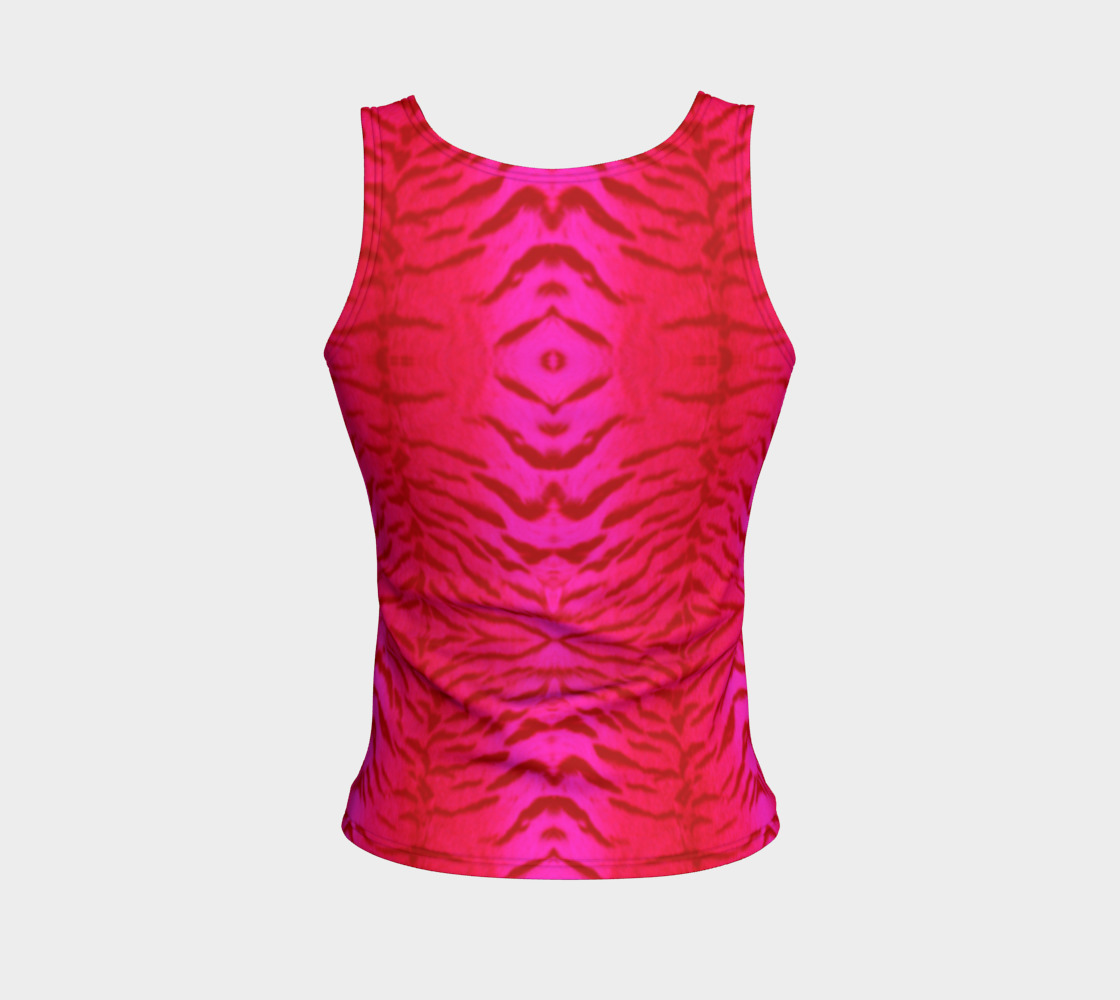 Tiger Queen Pink Tank Top