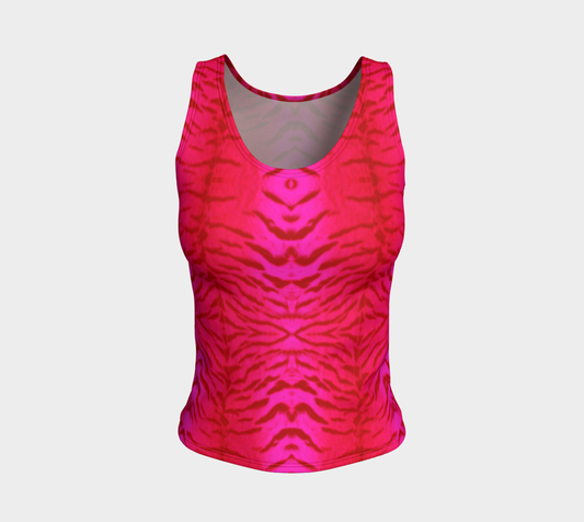 Tiger Queen Pink Tank Top