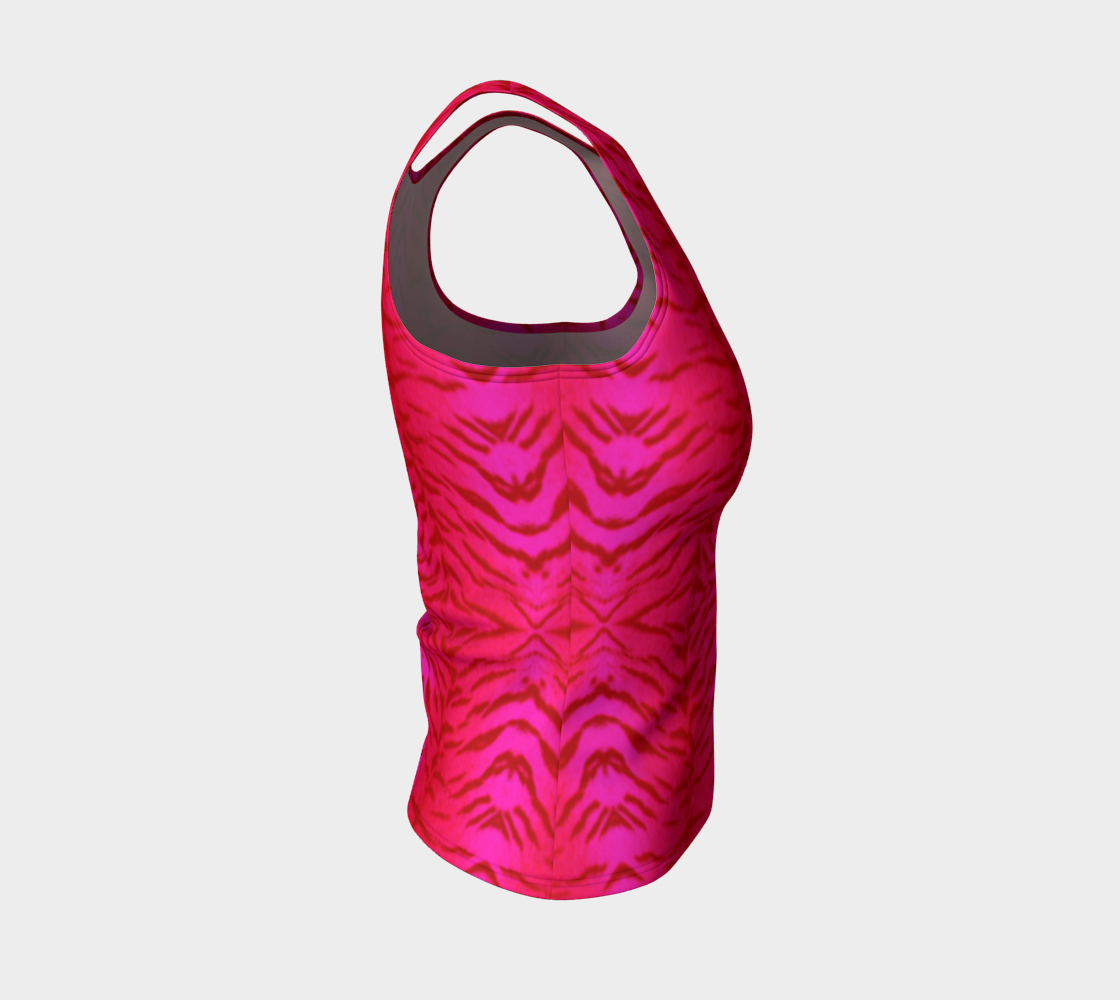 Tiger Queen Pink Tank Top