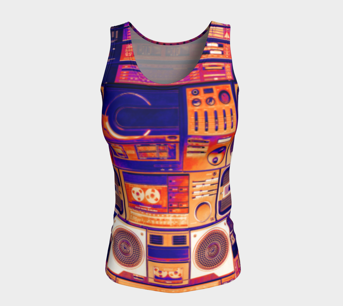 Ghetto Blaster Bowie Tank Top