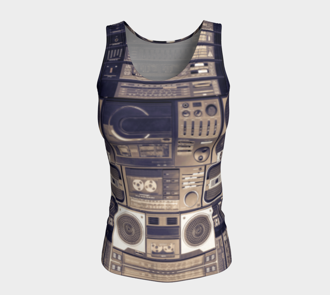 Ghetto Blaster Tank Top