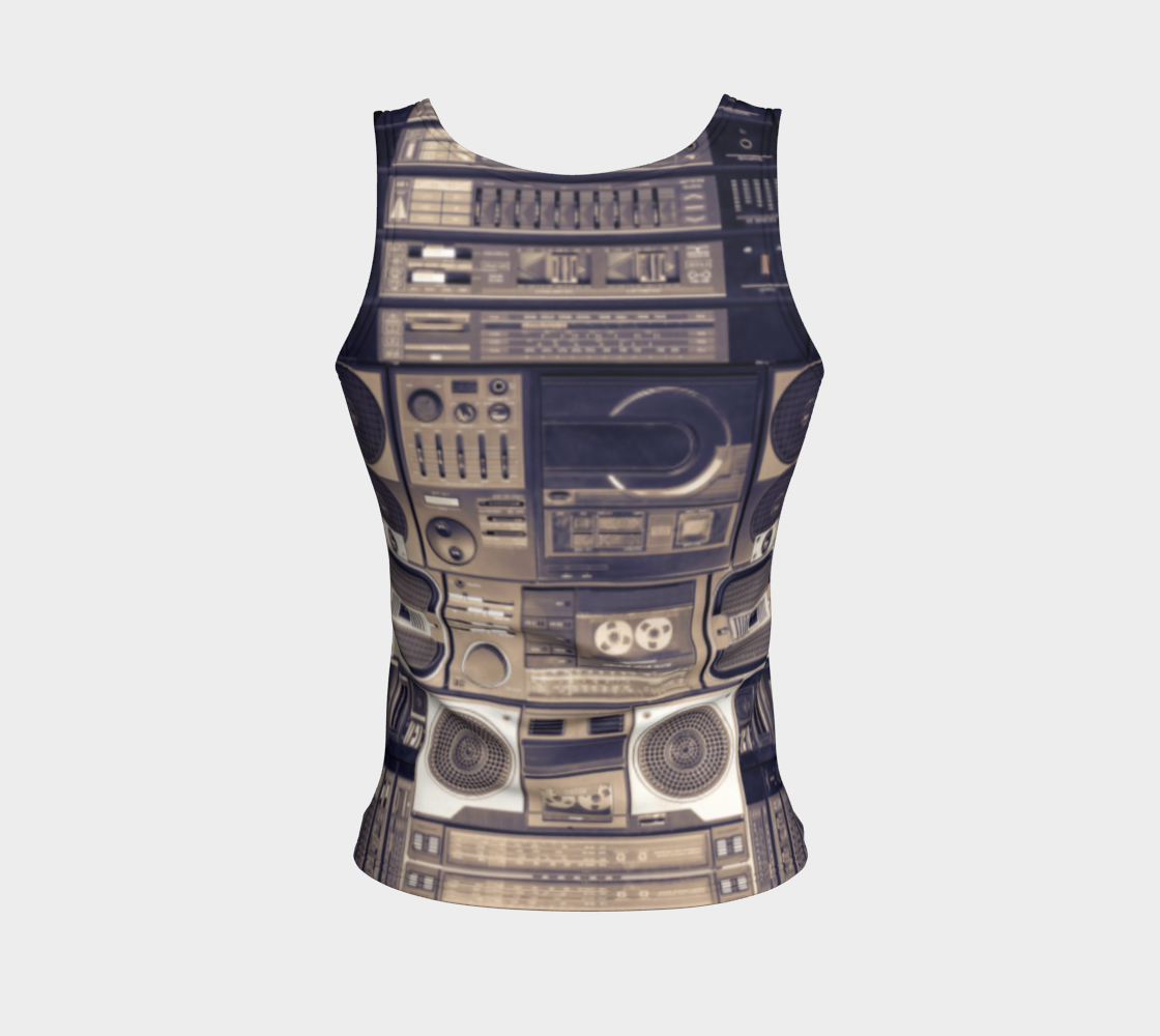 Ghetto Blaster Tank Top