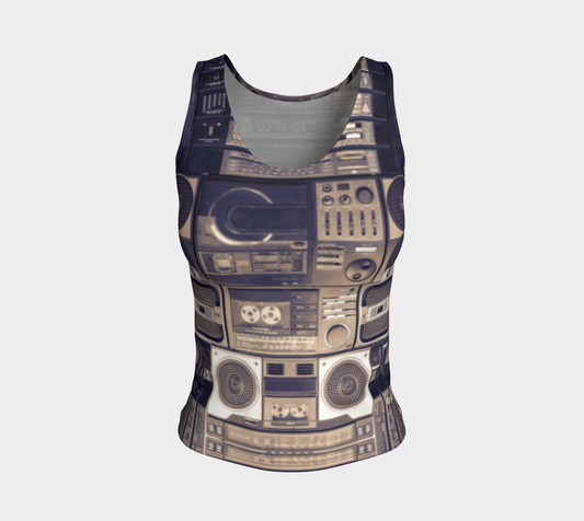 Ghetto Blaster Tank Top