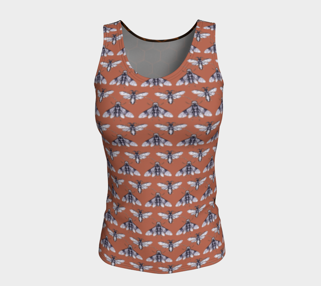 Bee Her Now Terracotta Tank Top