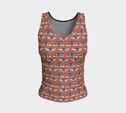 Bee Her Now Terracotta Tank Top