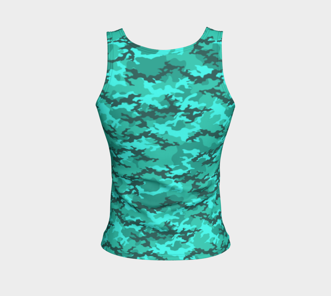 Lemuria Camo Tank Top