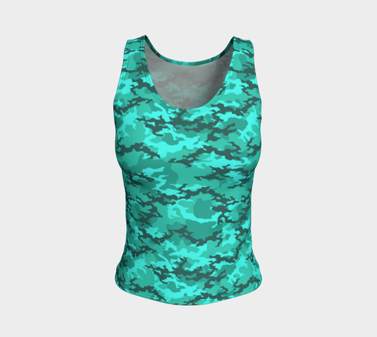 Lemuria Camo Tank Top