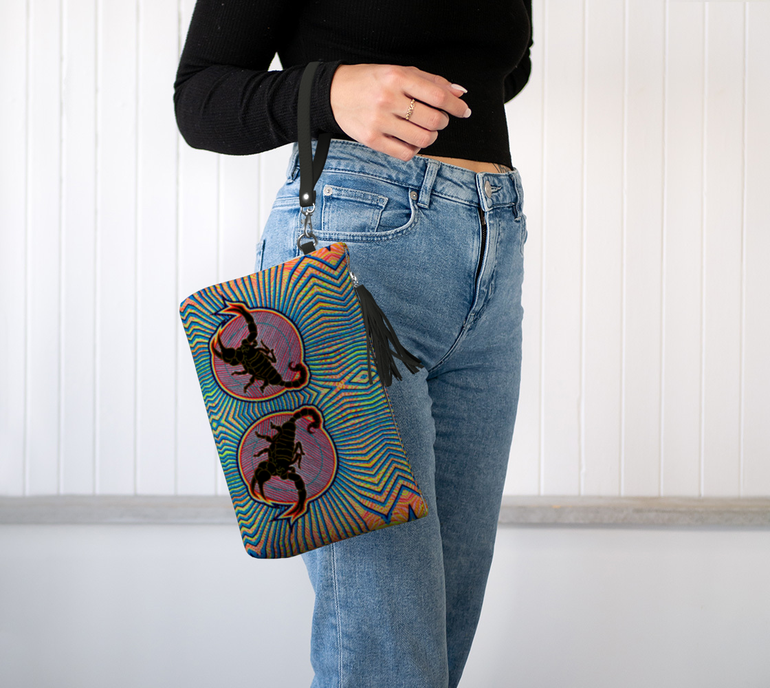 Scorpion Clutch Purse