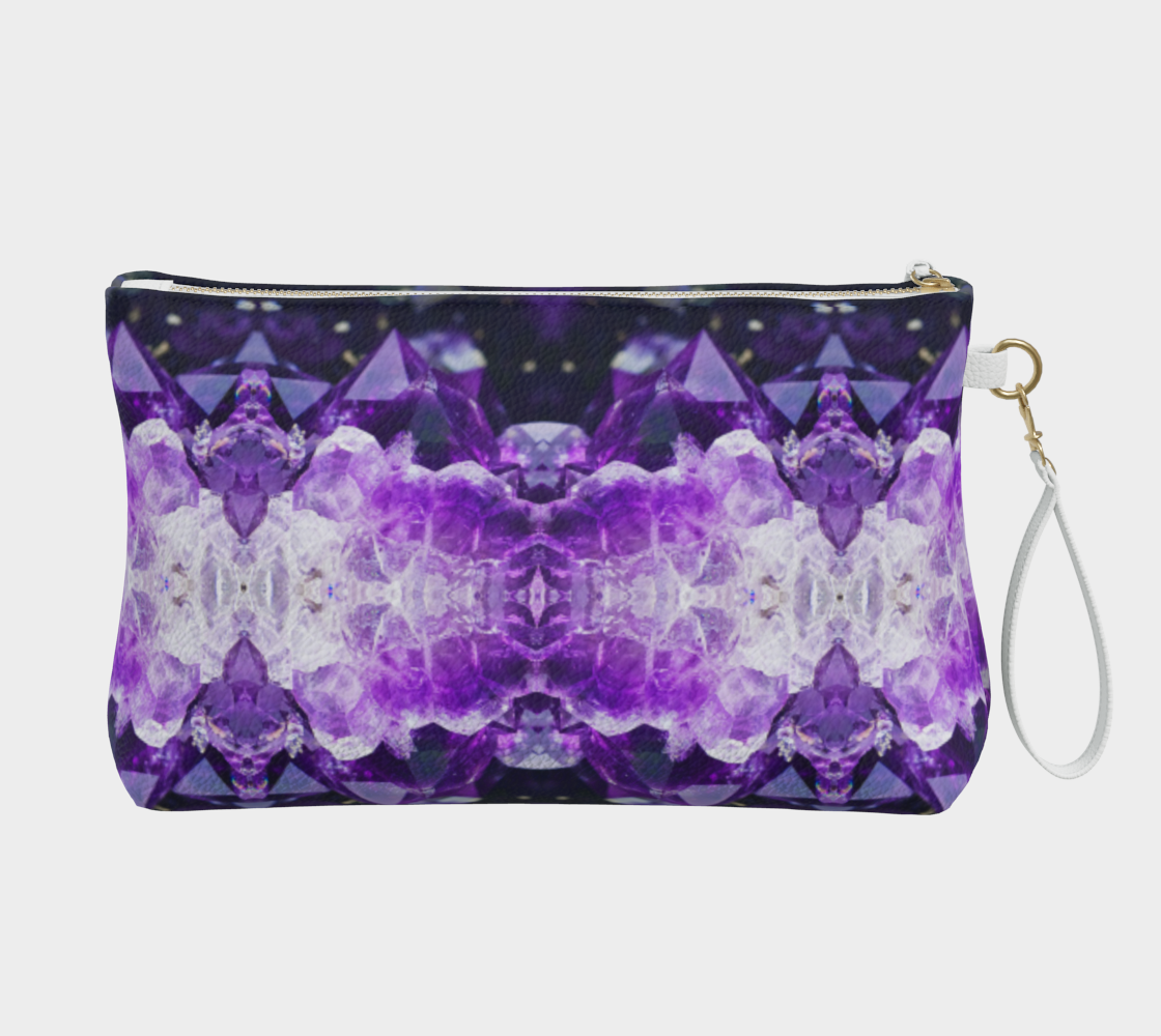 Amethyst Clutch Purse