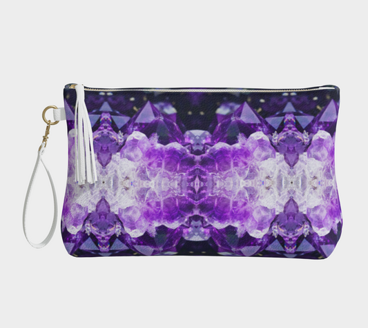 Amethyst Clutch Purse